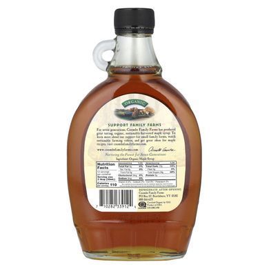 Органічний кленовий сироп, Coombs Family Farms, 12 рідких унцій (354 мл)