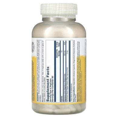Магній Гліцинат Solaray (Magnesium Glycinate) 350 мг 240 капсул