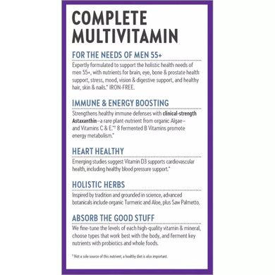 Чоловічі щоденні мультивітаміни 55+ New Chapter (Every Man's One Daily) 48 таблеток
