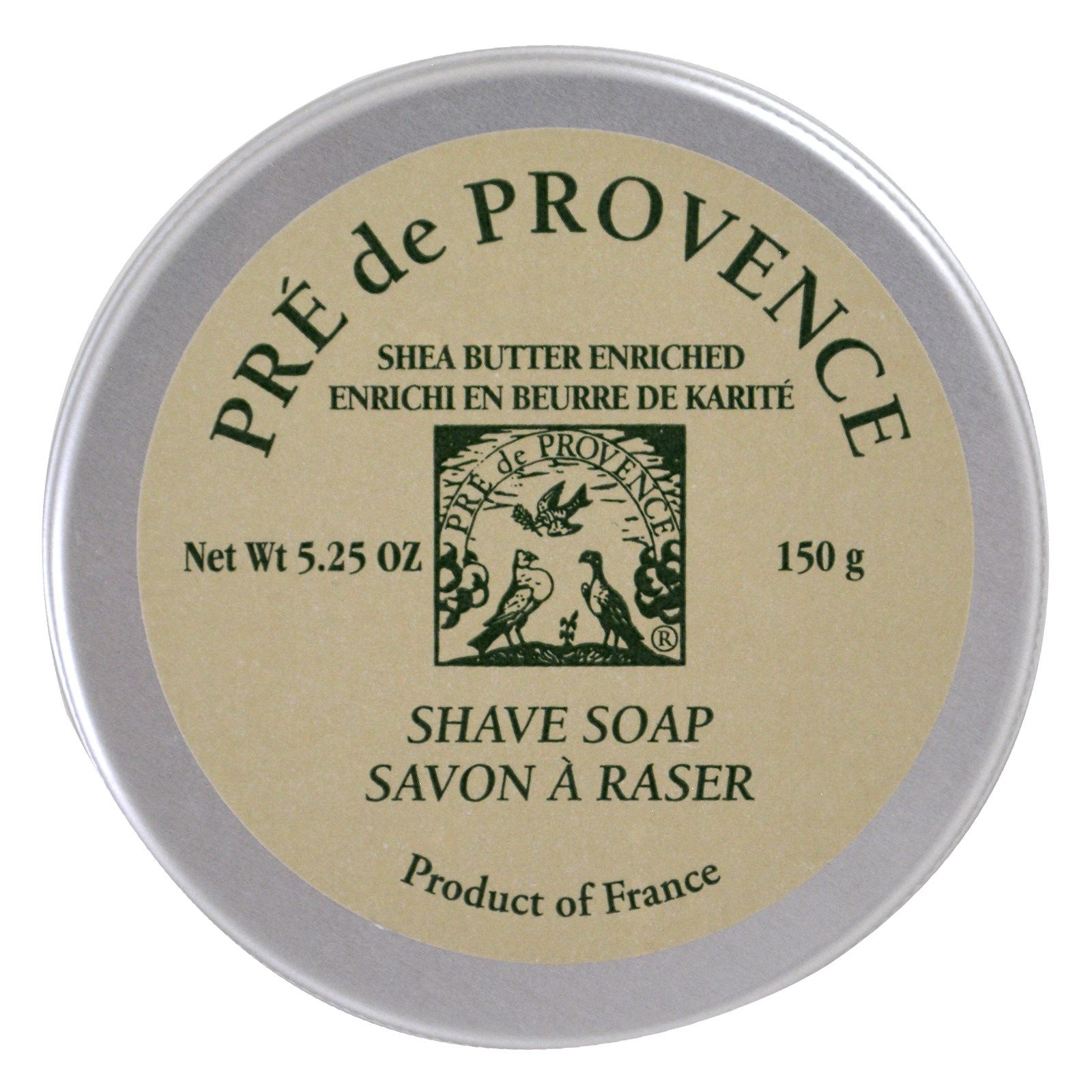 Pre de Provence, Shave Soap, Shea Butter Enriched, European Soaps, LLC