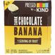 Pressed by KIND, Темний шоколад і банан, KIND Bars, 12 фруктових батончиків, 1,35 унц (38 г) кожен фото