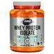 Isolate whey protein vanilla Now Foods (Whey Protein Isolate Sports) 816 g