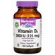 Витамин Д3 Bluebonnet Nutrition (Vitamin D3) 5000 МЕ 125 мкг 100 желатиновых капсул фото