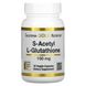 Ацетил-Л-глутатіон California Gold Nutrition (S-Acetyl L-Glutathione) 100 мг 30 рослинних капсул фото
