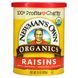 Newman's Own Organics, Органические вещества, изюм, 15 унций (425 г) фото