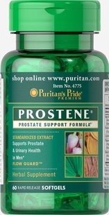 Формула поддержки простаты Prostene®, Prostene® Prostate Support Formula®, Puritan's Pride, 60 капсул купить в Киеве и Украине