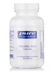 Аскорбиновая кислота Pure Encapsulations (Pure Ascorbic Acid) 90 капсул купить в Киеве и Украине
