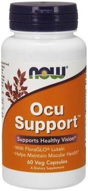 Вітаміни для очей Now Foods (Ocu Support) 60 капсул
