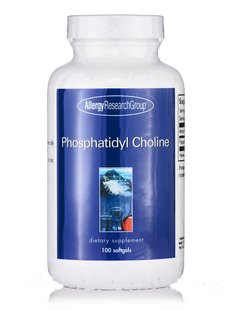 Фосфатидил холин, Phosphatidyl Choline, Allergy Research Group, 100 капсул купить в Киеве и Украине