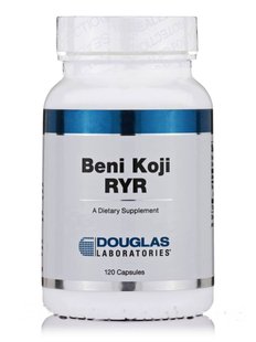 Бени Коджи Красный дрожжевой рис Douglas Laboratories (Beni Koji Red Rice Yeast) 120 кампсул купить в Киеве и Украине