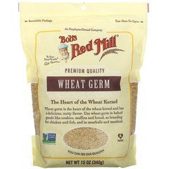 Bob's Red Mill, Зародки пшениці, сирі, 12 унцій (340 г)
