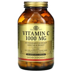 Вітамін С Solgar (Vitamin C) 1000 мг 250 капсул