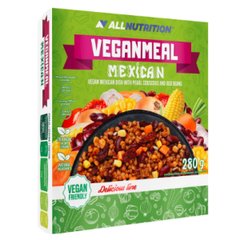 Мексиканское веганское блюдо быстрого приготовления Allnutrition (VeganMeal Mexican) 280 г купить в Киеве и Украине