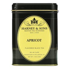 Harney & Sons, Абрикос, ароматный черный чай, 4 унции (112 г) купить в Киеве и Украине