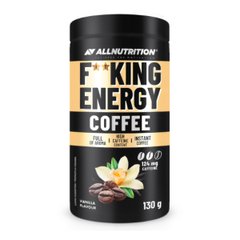 Растворимый кофе со вкусом ванили Allnutrition (Fitking Delicious Energy Coffee) 130 г купить в Киеве и Украине