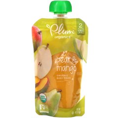 Детское пюре из манго и груши Plum Organics (Pear Mango) 133 г купить в Киеве и Украине