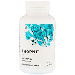 Витамин C с флавоноидами Thorne Research (Vitamin C with Flavonoids) 180 капсул купить в Киеве и Украине