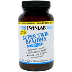 Риб'ячий жир Twinlab (Fish Oil) 100 гелевих капсул