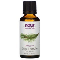 Эфирное масло хвои Now Foods (Essential Oils Pine Needle Oil Purifying Aromatherapy Scent) 30 мл купить в Киеве и Украине