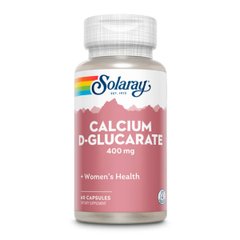 Calcium D-Glucarate 400mg - 60 caps Solaray купить в Киеве и Украине