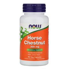 Конский каштан Now Foods (Horse Chestnut) 300 мг 90 капсул купить в Киеве и Украине