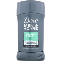 Антиперспирантный дезодорант, чувствительный щит, Men + Care, Dove, 2,7 унции (76 г) купить в Киеве и Украине