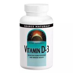 Витамин Д3 Source Naturals (Vitamin D-3) 2000 МЕ 100 капсул купить в Киеве и Украине