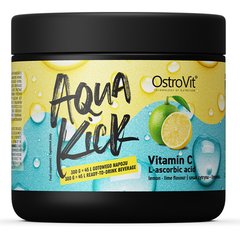 Витамин С вкус лимон-лайм OstroVit (Aqua Kick Vitamin C) 300 г купить в Киеве и Украине