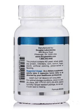 Бени Коджи Красный дрожжевой рис Douglas Laboratories (Beni Koji Red Rice Yeast) 120 кампсул купить в Киеве и Украине