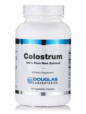 Молозиво Douglas Laboratories (Colostrum 100% Pure New Zealand) 120 вегетаріанських капсул