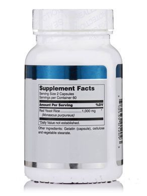 Бени Коджи Красный дрожжевой рис Douglas Laboratories (Beni Koji Red Rice Yeast) 120 кампсул купить в Киеве и Украине