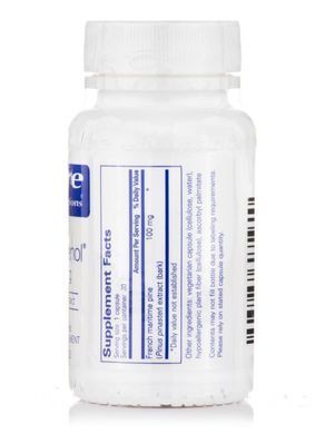 Пікногенол Pure Encapsulations (Pycnogenol) 100 мг 30 капсул
