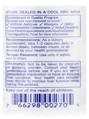Black Cohosh Pure Encapsulations (Black Cohosh) 120 capsules