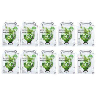 Leaders, I'mPhyto Mucin Beauty Mask, 10 Sheets, 0.84 fl oz (25 ml) Each купить в Киеве и Украине