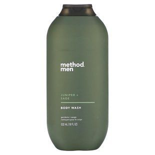 Гель для душа для мужчин, можжевельник и шалфей, Method, 18 ж. унц. (532 мл) купить в Киеве и Украине