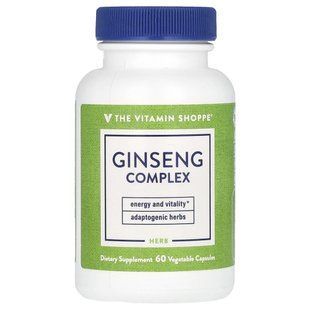 The Vitamin Shoppe, Ginseng Complex, 60 Vegetable Capsules купить в Киеве и Украине
