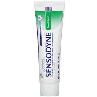 Toothpaste with fluoride, fresh mint, Sensodyne, 113 g