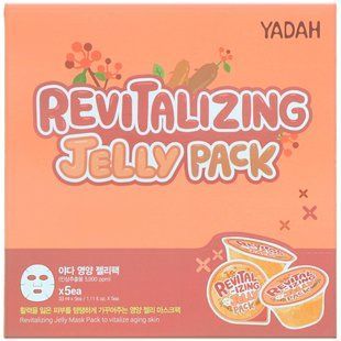 Rejuvenating pack with jelly, 5 sheets, each 1.11 fluid ounces (33 ml)