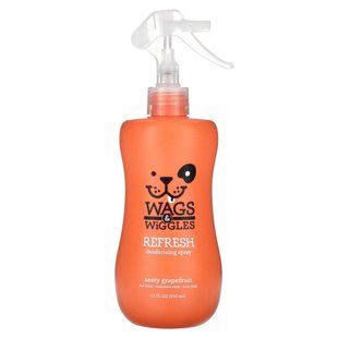 Wags & Wiggles, Refresh Deodorizing Spray, Zesty Grapefruit, 12 fl oz (355 ml) купить в Киеве и Украине