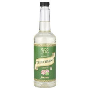 ChocZero, Flavoring Syrup, Peppermint , 26.5 oz (750 ml) купить в Киеве и Украине