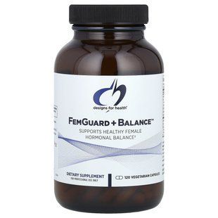 Гормональный баланс для женщин Designs for Health (FemGuard+Balance) 120 капсул купить в Киеве и Украине