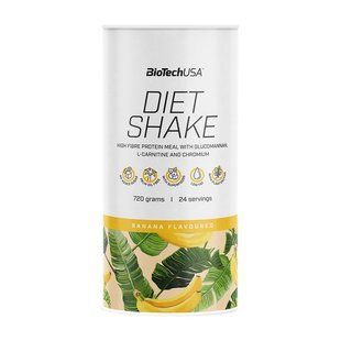 BioTech, Diet Shake, 720 g, banana