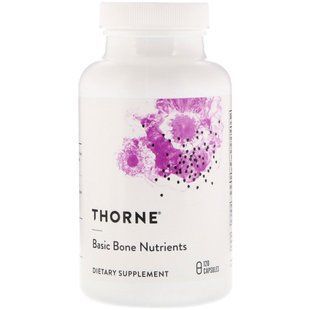 Complex of vitamins for bones Thorne Research (Basic Bone Nutrients) 120 capsules