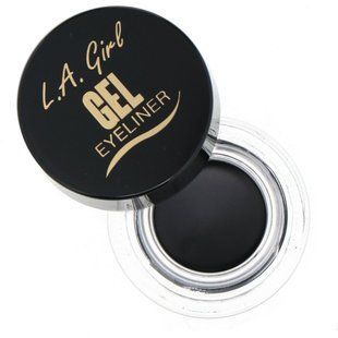 Гелевая подводка для глаз Gel Eyeliner, оттенок Jet Black, L.A. Girl, 3 г купить в Киеве и Украине