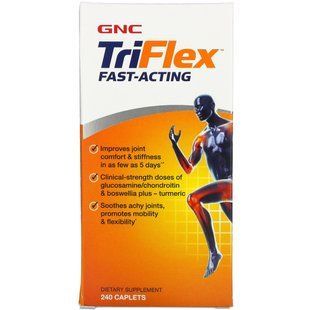 GNC, TriFlex, быстродействующий, 240 капсул купить в Киеве и Украине
