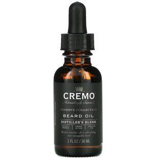 Cremo, Reserve Colection, олія для бороди, суміш дистиляторів, 1 рідка унція (30 мл)