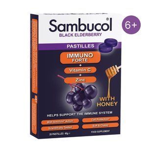 Immuno Forte Pastilles - 20 pastilles Sambucol купить в Киеве и Украине