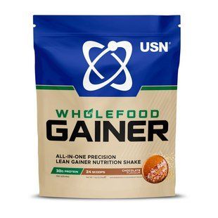 USN, Wholefood Gainer, 1 kg, chocolate купить в Киеве и Украине