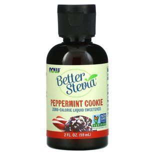 Стевия вкус мятного печенья Now Foods (Better Stevia) 59 мл купить в Киеве и Украине