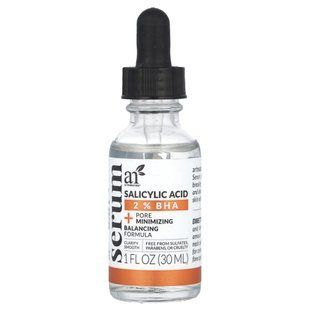 artnaturals, Salicylic Acid Serum, 1 fl oz (30 ml) купить в Киеве и Украине